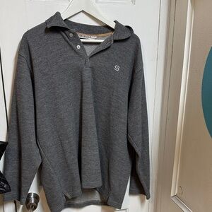 Splash Charcoal Men's Sweater